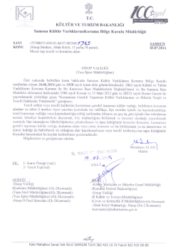 ak› - Sinop Valiliği