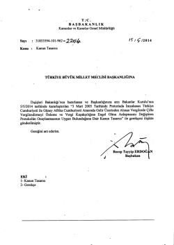 3 mart 2005 tarihinde pretoriada imzalanan t&uuml;rkiye cumhuriyeti ile