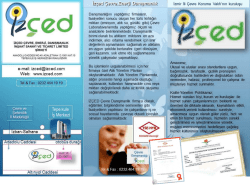 Tanıtım Föylerimiz 1