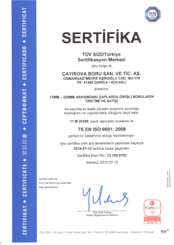. m - Cayirova Boru