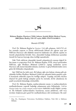 Atatürk Kültür Merkezi Yayını, 2008 (İkinci Baskı)