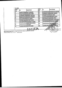 Liste İ&ccedil;in Tıklayınız. - Adıyaman İl &Ouml;zel İdaresi