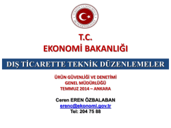 MALLARIN SERBEST DOLAŞIMI vs. &Uuml;R&Uuml;N G&Uuml;VENLİĞİ