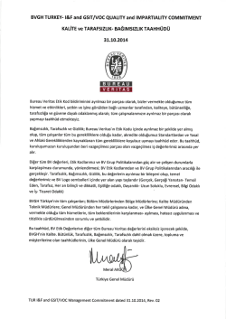 bv gh turkey kalite ve tarafsızlık