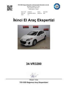 İkinci El Ara&ccedil; Ekspertizi