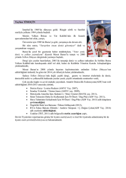 Tayfun TİMOÇİN - WordPress.com