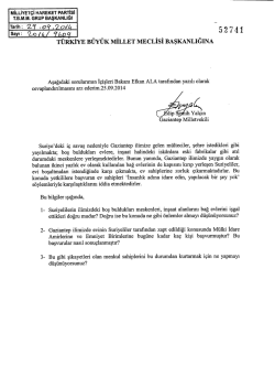 Saw f?Je/M ?aeg __ __ T&Uuml;RKİYE BUYUK MİLLET MECLİSİ