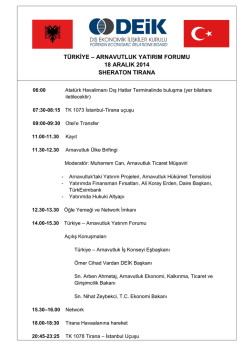Taslak Program
