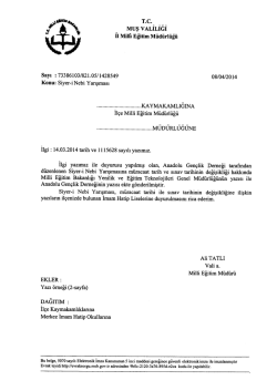 Ayrıntılar İ&ccedil;in Tıklayınız