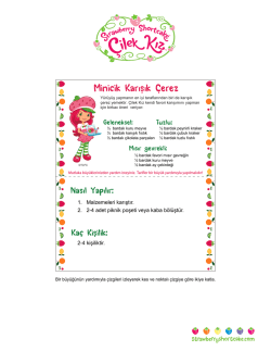 2-4 kişiliktir. 1. Malzemeleri karıştır. 2. 2