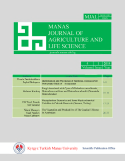Cover Page - Scientific Publication Office