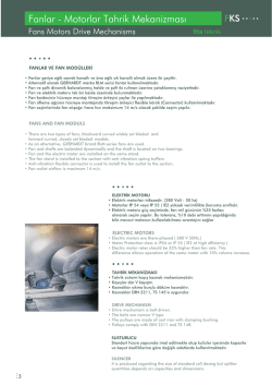 &Uuml;r&uuml;n Katalog - Fita Teknik