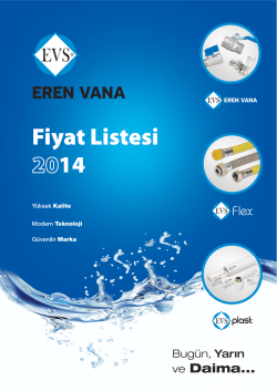 Fiyat Listesi 14