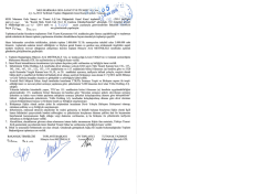 i "N, - MGS Marmara Gıda Sanayi ve Ticaret Anonim Şirketi