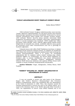 YOZGAT-AKDAĞMADEN REDİF TEŞKİLATI