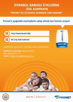 iSTANBUL BARosu &uuml;vELEniııE