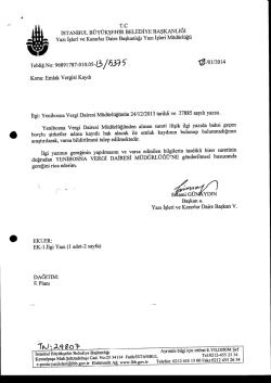 OneTouch 4.6 Scanned Documents - İstanbul B&uuml;y&uuml;kşehir Belediyesi