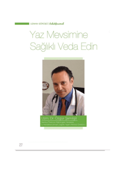 Page 1 Page 2 sAYı 14 | EYL&Uuml;L 2014 _ G&uuml;nlerin uzun eldugu ye
