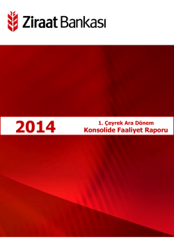 Ara D&ouml;nem Faaliyet Raporu