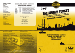 Online Broş&uuml;r - Taxiworld Turkey