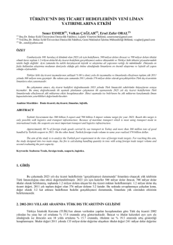 Esmer, S., &Ccedil;ağlar.V. ve Oral, E.Z.
