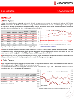 G&uuml;nl&uuml;k B&uuml;lten 12 Ağustos 2014
