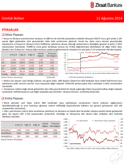 G&uuml;nl&uuml;k B&uuml;lten 11 Ağustos 2014