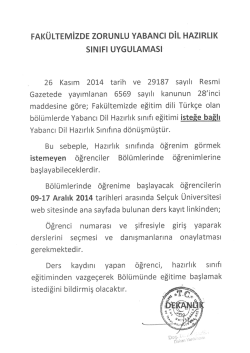26 Kasım 2914 tarib ve 29187 sayılı Resmi ajğ