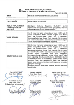 G&uuml;ndemin 49.Maddesi - Antalya Belediyesi