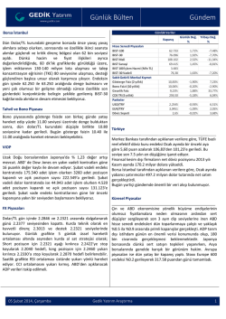 G&uuml;nl&uuml;k B&uuml;lten G&uuml;ndem