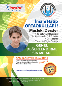 Bilgilendirme Broşürü