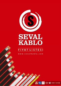 2Tesisat Kabloları ve Esnek Kablolar