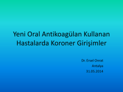 Ersel Onrat - 4. atriyal fibrilasyon zirvesi 2015