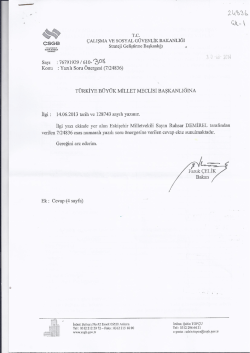 &ouml;nlenmesi kapsamında yapılan &ccedil;alışmalara ilişkin