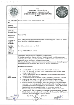 T.c. İSTANBUL &Uuml;NİVERSİTESİ GERRAHPASA TIP FAK&Uuml;LTESİ