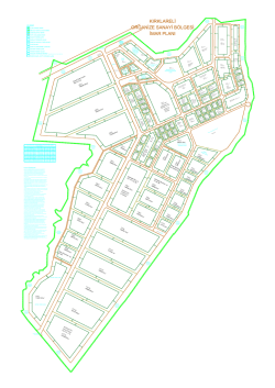 kırklareli organize sanayi b&ouml;lgesi imar planı