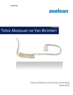 Aksesuar Yan Birim &Uuml;r&uuml;n Kataloğu
