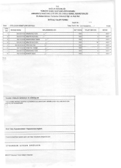 Tc. sAĞLıK BAKANLIĞI T&Uuml;RKİYE KAMU HASTANELERİ KURUMU