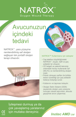 İyileşmesi durmuş ya da &ccedil;ok yavaşlamış yaralarınız