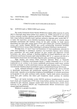 A&ccedil; - T&uuml;rkiye Kamu Hastaneleri Kurumu