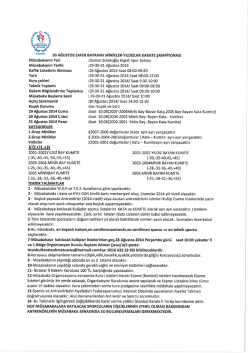 29-30-31 ağustos 2014