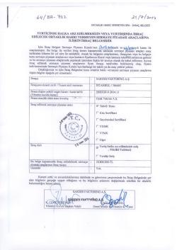 17.07.2014-18.800.000 tl-spk izin ve onaylı ihra&ccedil; belgesi