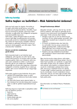 Safra taşları ve belirtileri &ndash; Risk fakt&ouml;rlerini &ouml;nleme!