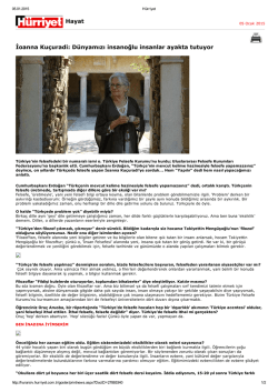 Hayat İoanna Ku&ccedil;uradi: D&uuml;nyamızı insanoğlu