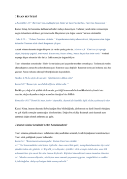 Devamı G&ouml;ster - Belirtiler ve Harikalar Hizmeti