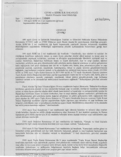 l m - &Ccedil;evre ve Şehircilik Bakanlığı