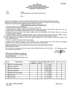 sAĞLıK BAKANLıĞı - Antalya Eğitim ve Araştırma Hastanesi