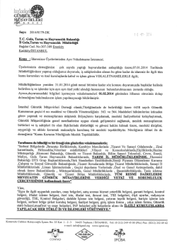 Konu ile İlgili Yazımız - İstanbul G&uuml;mr&uuml;k M&uuml;şavirleri Derneği