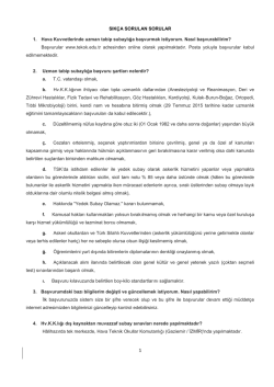 Muvazzaf Uzman Tabip Subay Sıkça Sorulan Soruları okumak için