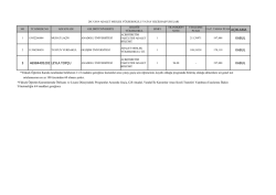 Adalet Meslek Y&uuml;ksekokulu Yatay Ge&ccedil;iş Başvuruları